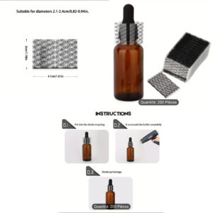 Bandes rétractable transparent 100 pièces